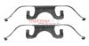 METZGER 109-1224 Accessory Kit, disc brake pads